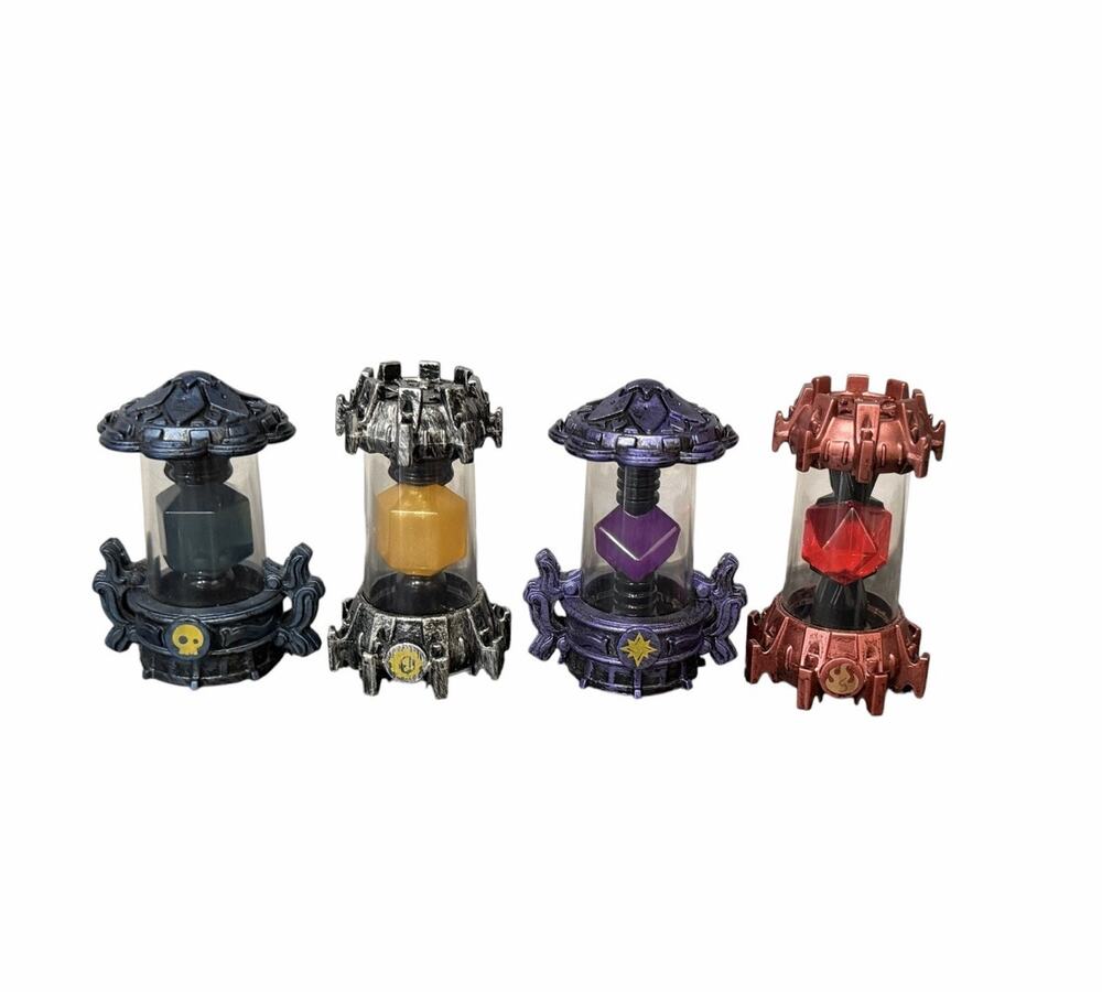 Skylanders Imaginators Creation Crystals Fire Undead Earth Magic 4 Game Pieces
